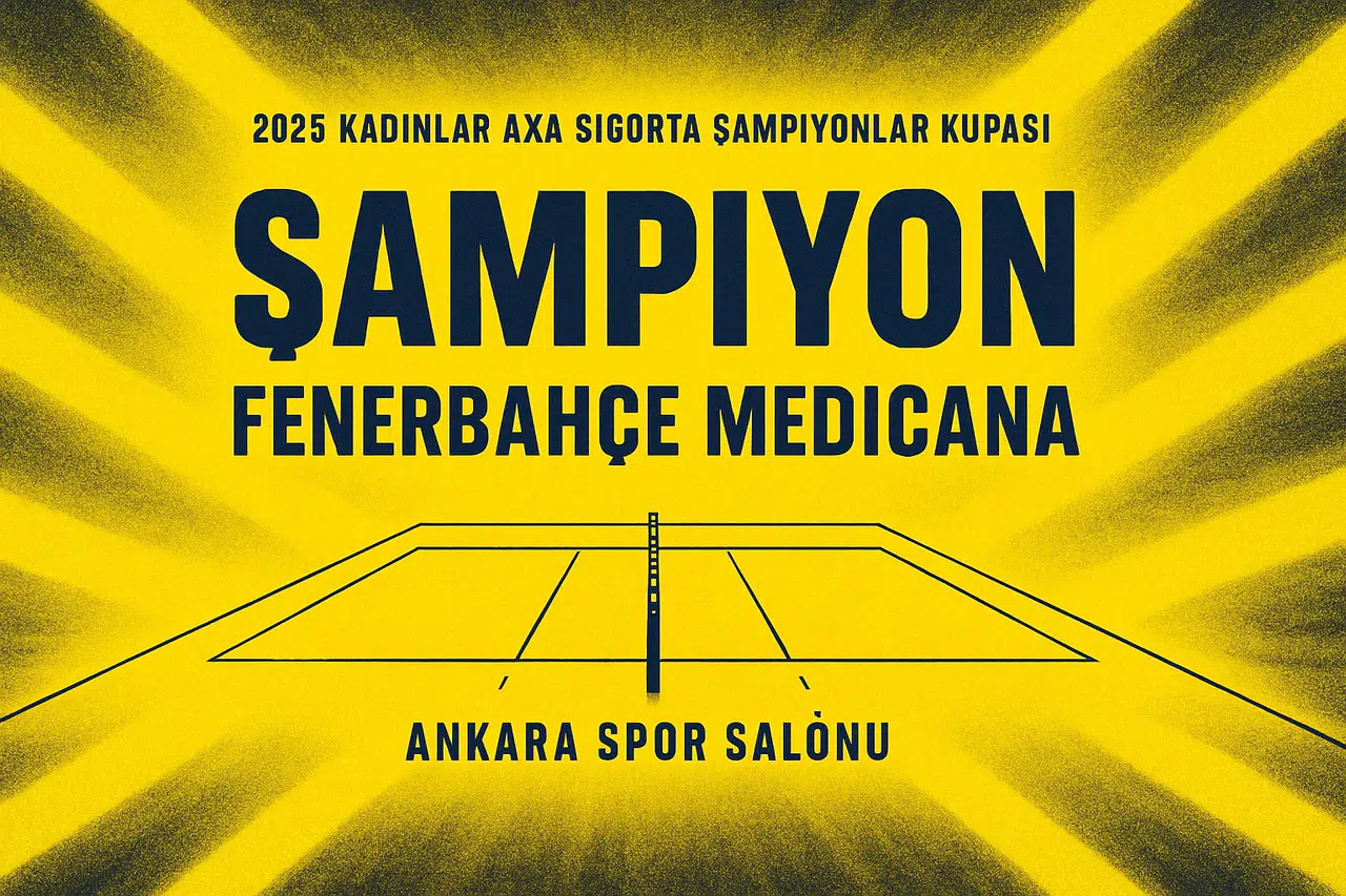 Fenerbahçe Medicana pes etmedi, kupayı aldı!