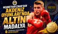 Mehmethan Çınar’dan Akdeniz Oyunları’nda altın madalya