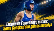 Taranto’da Fenerbahçe gururu: Sema Çalışkan’dan gümüş madalya