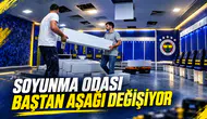 Soyunma odası baştan aşağı değişiyo