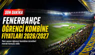 Fenerbahçe öğrenci kombine fiyatları 2026/2027
