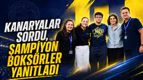 Kanaryalar sordu, şampiyon boksörler yanıtladı