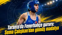 Taranto’da Fenerbahçe gururu: Sema Çalışkan’dan gümüş madalya