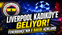 Liverpool Kadıköy’e geliyor! Fenerbahçe’nin 8 rakibi açıklandı