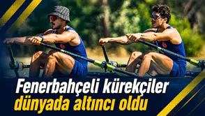 Fenerbahçeli kürekçiler dünyada altıncı oldu