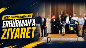 KKTC Fenerbahçelilerden Erhürman’a ziyaret