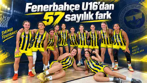 Fenerbahçe U16’dan 57 sayılık fark