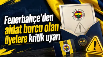 Fenerbahçe’den aidat borcu olan üyelere kritik uyarı