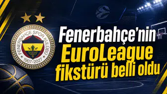 Fenerbahçe’nin EuroLeague fikstürü belli oldu
