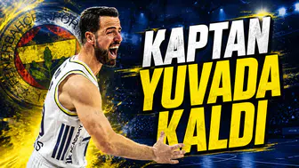 Kaptan yuvada kaldı