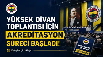 Yüksek Divan toplantısı için akreditasyon süreci başladı