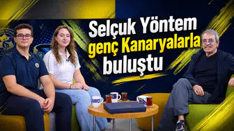 Selçuk Yöntem genç Kanaryalarla buluştu