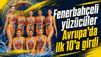 Fenerbahçeli yüzücüler Avrupa’da ilk 10’a girdi
