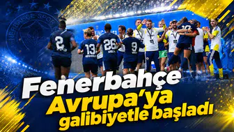 Fenerbahçe arsaVev Avrupa’ya galibiyetle başladı
