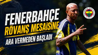 Fenerbahçe rövanş mesaisine ara vermeden başladı