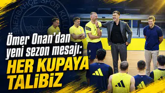 Ömer Onan’dan yeni sezon mesajı: Her kupaya talibiz