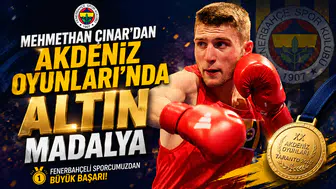 Mehmethan Çınar’dan Akdeniz Oyunları’nda altın madalya