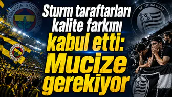 Sturm taraftarları kalite farkını kabul etti: Mucize gerekiyor