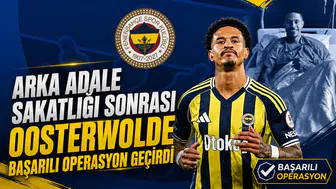 Arka adale sakatlığı sonrası Oosterwolde başarılı operasyon geçirdi