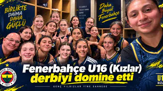 Fenerbahçe U16(Kızlar) derbiyi domine etti