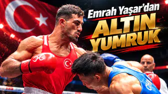 Emrah Yaşar’dan altın yumruk