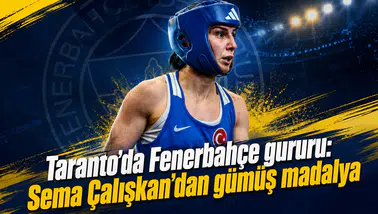 Taranto’da Fenerbahçe gururu: Sema Çalışkan’dan gümüş madalya