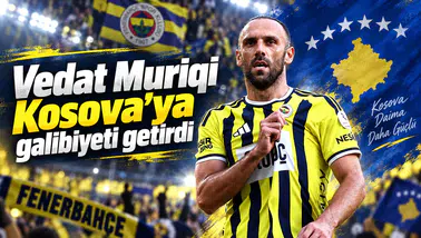 Vedat Muriqi Kosova’ya galibiyeti getirdi