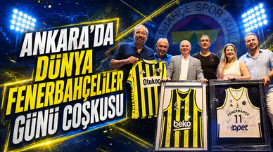 Ankara'da Dünya Fenerbahçeliler günü coşkusu