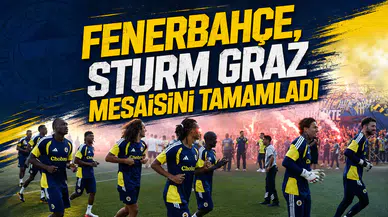 Fenerbahçe, Sturm Graz mesaisini tamamladı