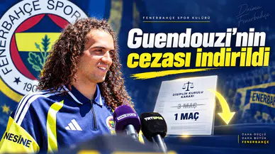 Guendouzi’nin cezası indirildi