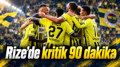 Rize’de kritik 90 dakika
