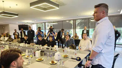 Sarı-Lacivertli ekipte kritik zirve: Başkan Saran'dan takıma moral yemeği