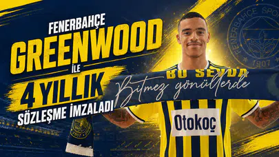 Fenerbahçe Greenwood ile 4 yıllık sözleşme imzaladı