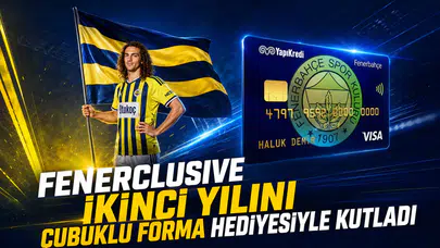 Fenerclusive ikinci yılını çubuklu forma hediyesiyle kutladı