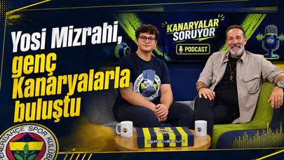 Yosi Mizrahi, genç Kanaryalarla buluştu