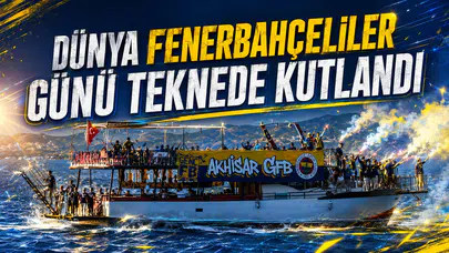 Dünya Fenerbahçeliler Günü teknede kutlandı