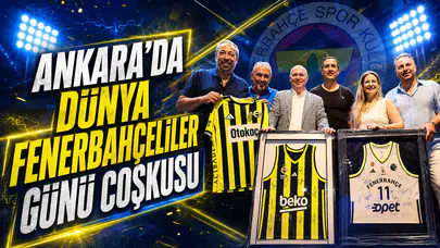 Ankara'da Dünya Fenerbahçeliler günü coşkusu