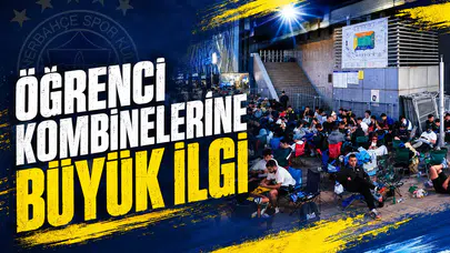Öğrenci kombinelerine büyük ilgi