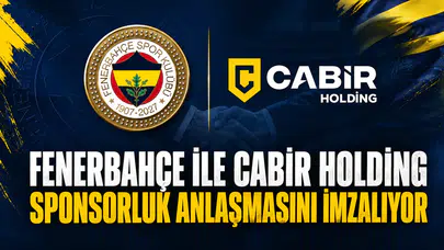 Fenerbahçe ve Cabir Holding arasında sponsorluk anlaşması 1 Eylül'de imzalanacak