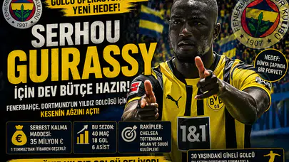 Fenerbahçe'nin golcü operasyonunda yeni hedef! Serhou Guirassy için dev bütçe hazır