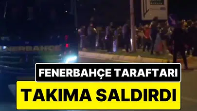 Derbi yenilgisi sonrası Samandıra karıştı: Öfkeli taraftarlar otobüsü hedef aldı