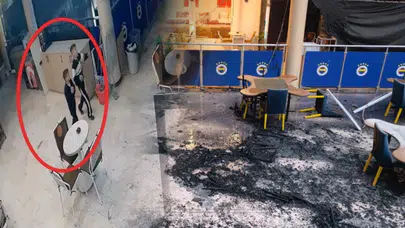 İnegöl’de dehşet anları: Fenerbahçeliler Derneği'ni ateşe verip kayıplara karıştılar