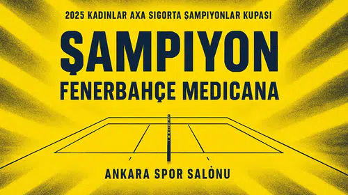 Fenerbahçe Medicana pes etmedi, kupayı aldı!