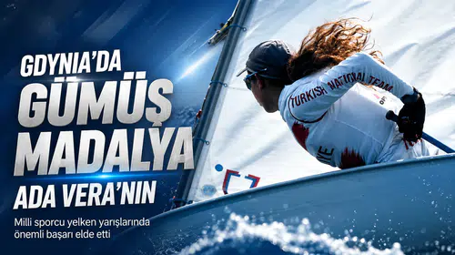 Gdynia’da gümüş madalya Ada Vera’nın
