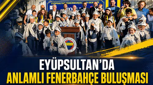 Eyüpsultan’da anlamlı Fenerbahçe buluşması