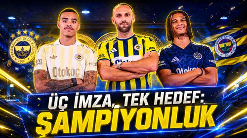 Üç imza, tek hedef: Şampiyonluk