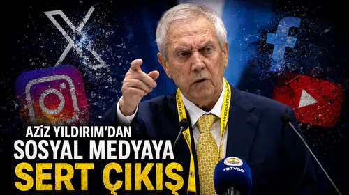 Aziz Yıldırım’dan sosyal medyaya sert çıkış
