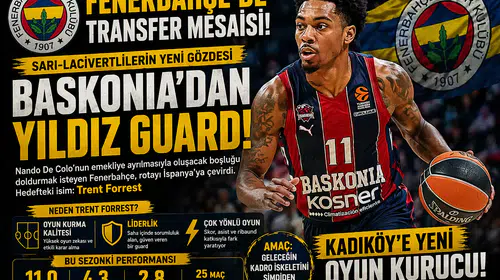 Fenerbahçe'de transfer mesaisi! Sarı-lacivertlilerin yeni gözdesi Baskonia'dan
