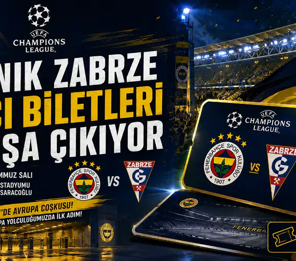 Gornik Zabrze maçı biletleri satışa çıkıyor