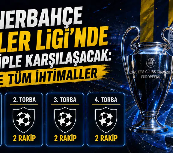 Fenerbahçe Devler Ligi’nde 8 rakiple karşılaşacak: İşte tüm ihtimaller